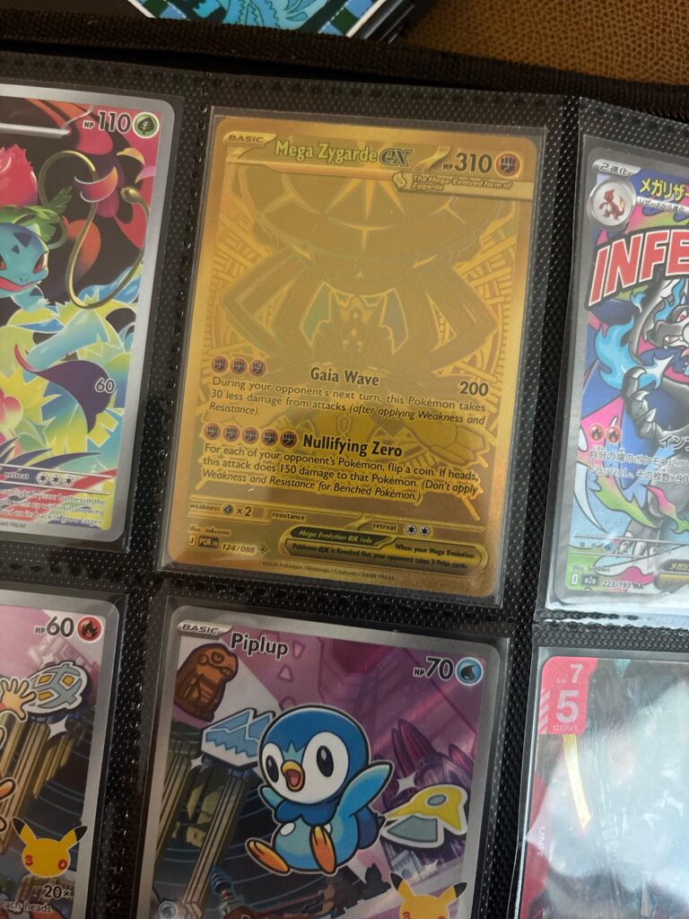 I pulled the top card in perfect order with two Walgreens packs