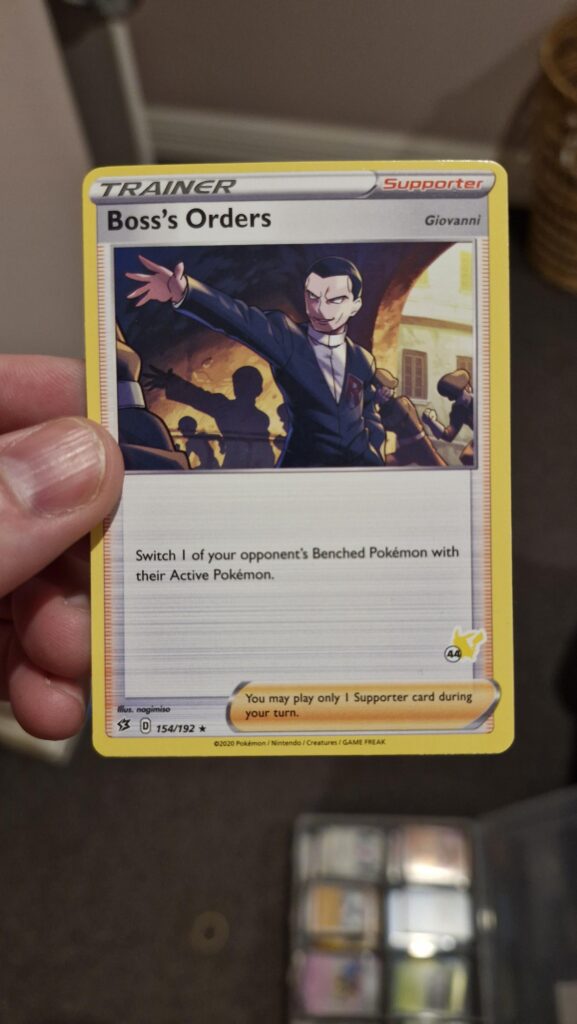 Is this version of Boss's Orders currently legal?