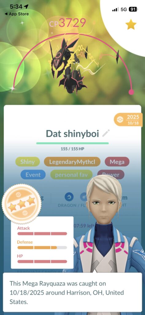Dat shinyboi 😎🦎