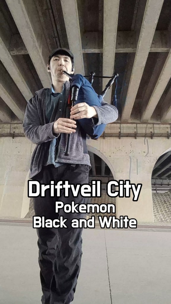 Driftveil City BGM (Bagpipes)