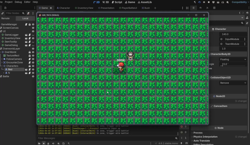 Making my own Rim World but with Pokemon.