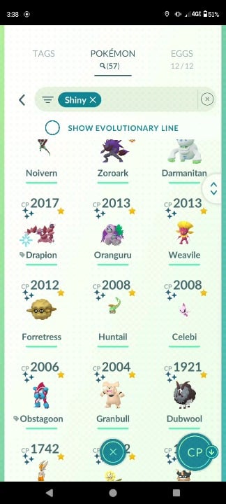 All of my beloved Shiny Pokemon!