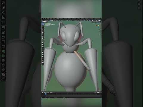 I made Beedrill in Blender :)
