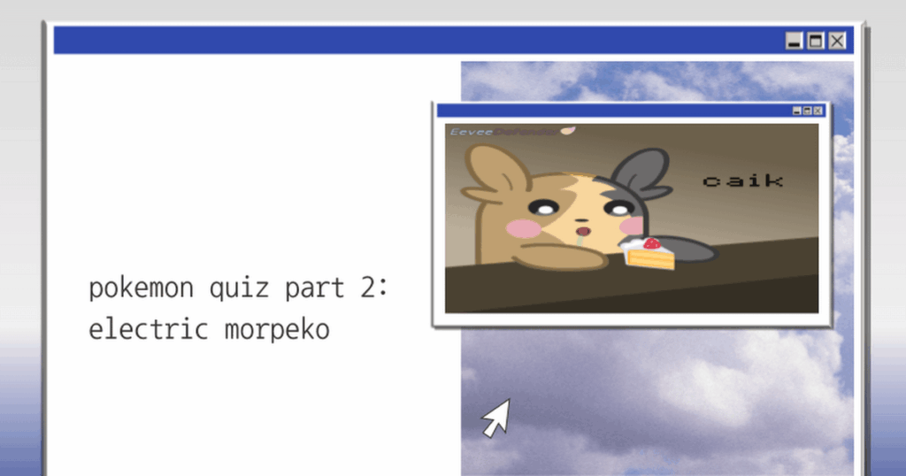 Cursed Pokemon Quiz