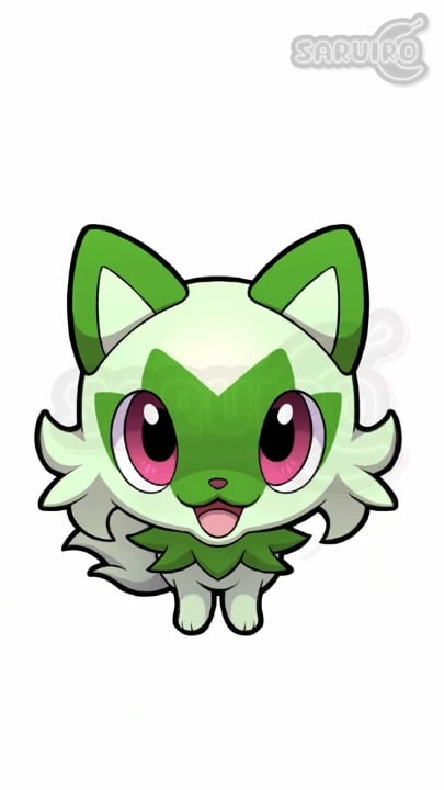 Sprigatito Staredown [OC]