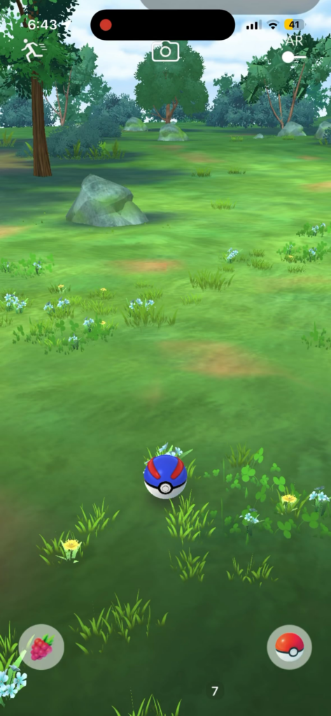 Weird glitch I ran into while quick-catching today