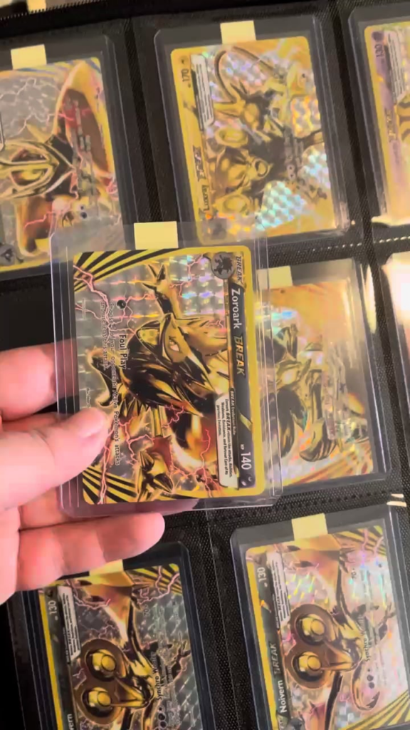 This misprint Zoroark Break is facing the wrong direction