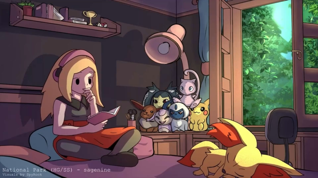 Animation from the r/Pokemon x LoFi HipHop Charity Album! Details in Desc (SpyRook)