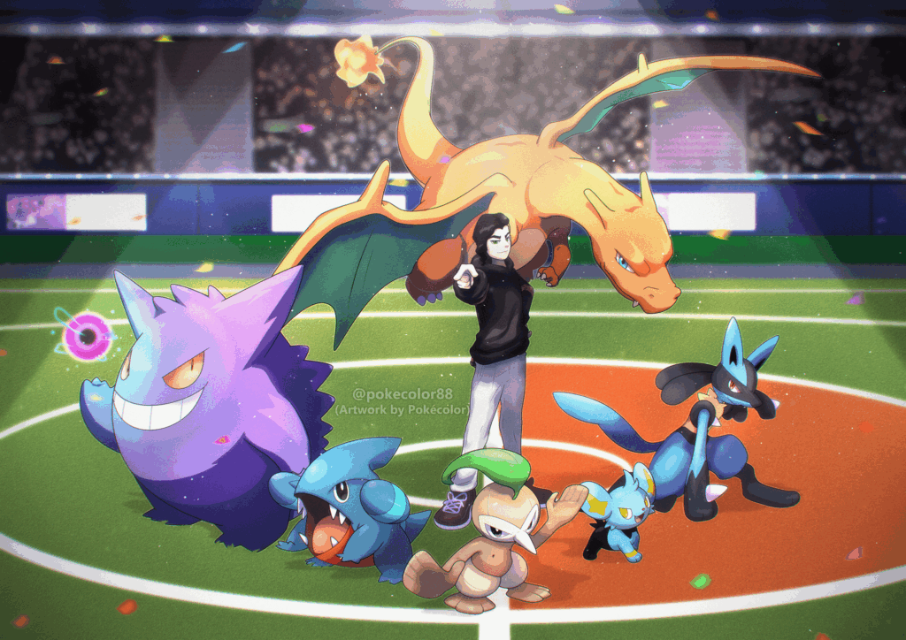 [OC] I drew someone's Pokemon dream team
