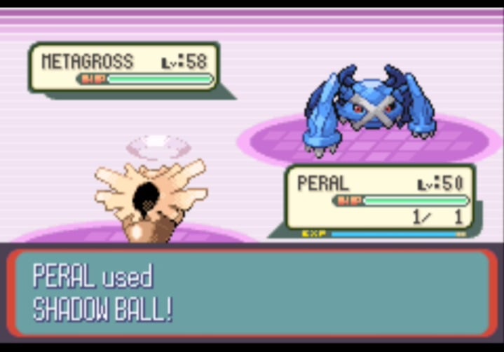 Fun fact: In Ruby and Sapphire, Steven's Aggron and Metagross have no moves that hit Shedinja.