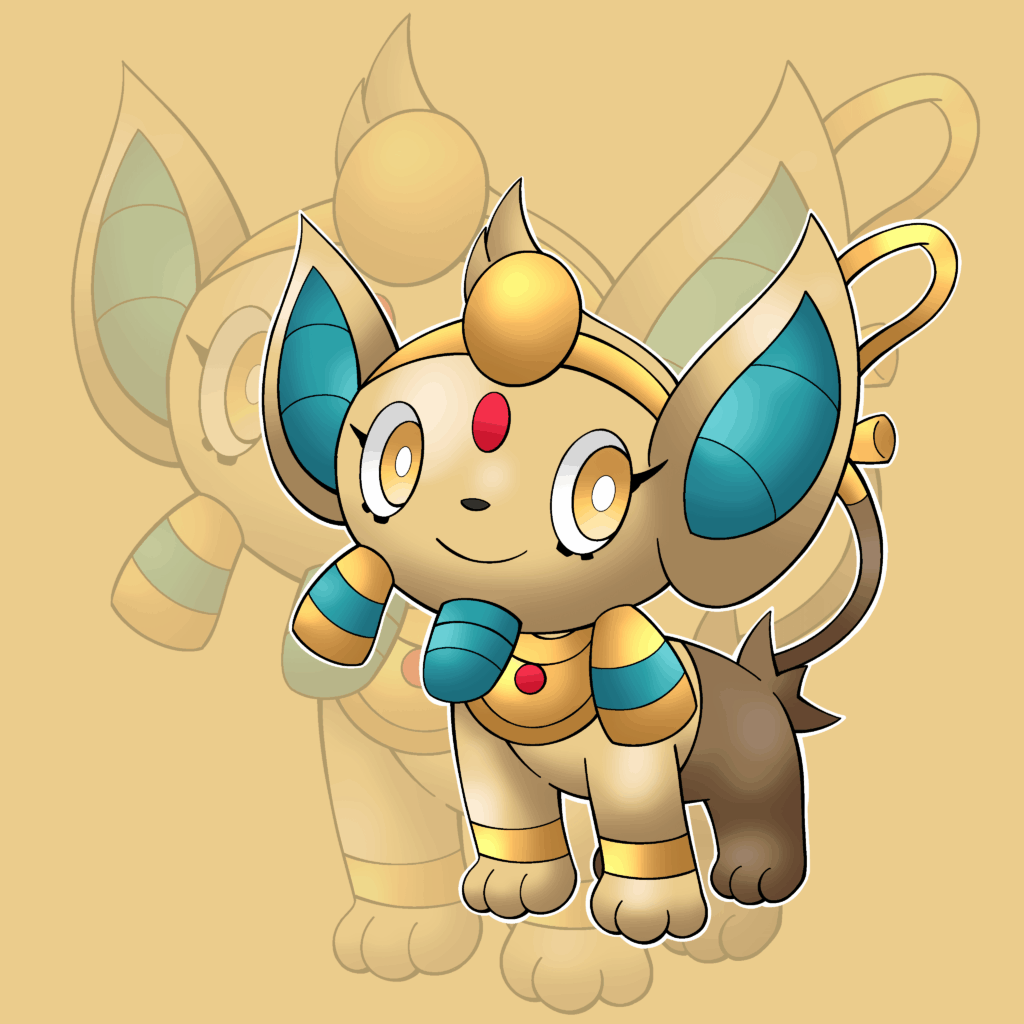 Regional Shinx based on Egypt (OC)