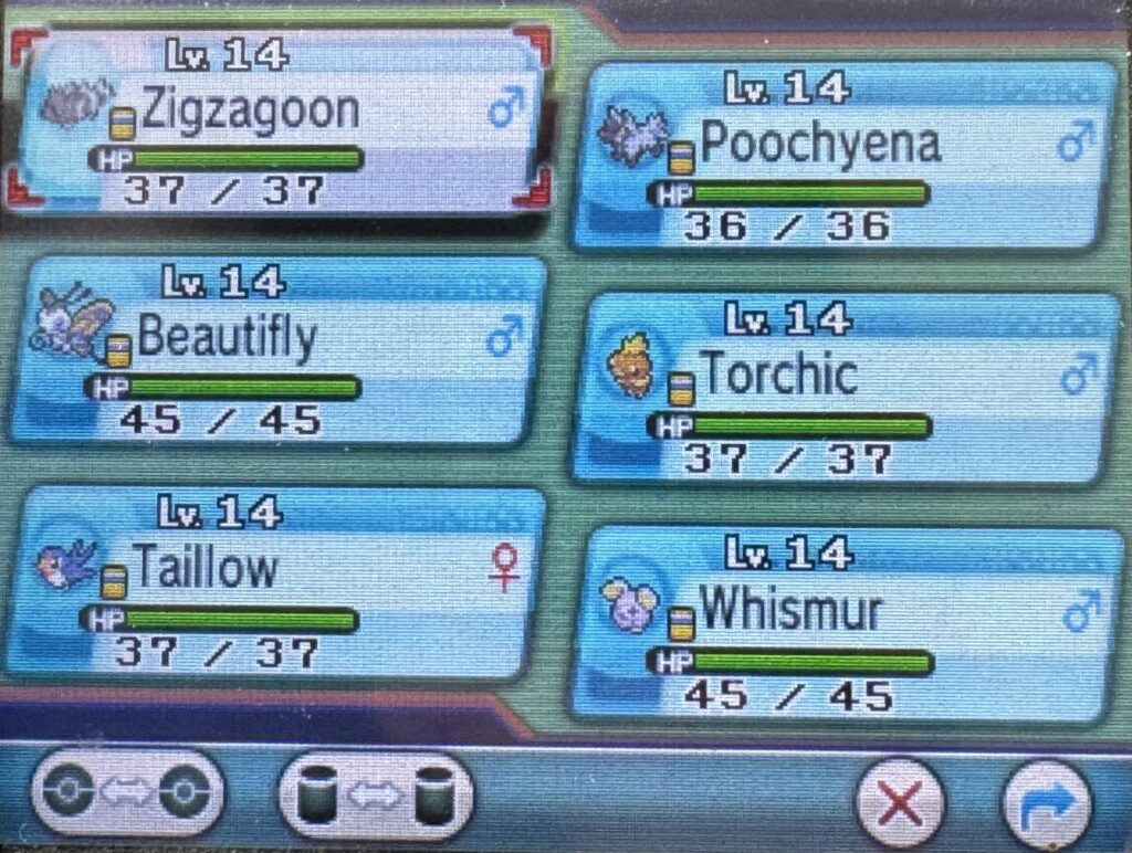 ORAS Hardcore Nuzlocke