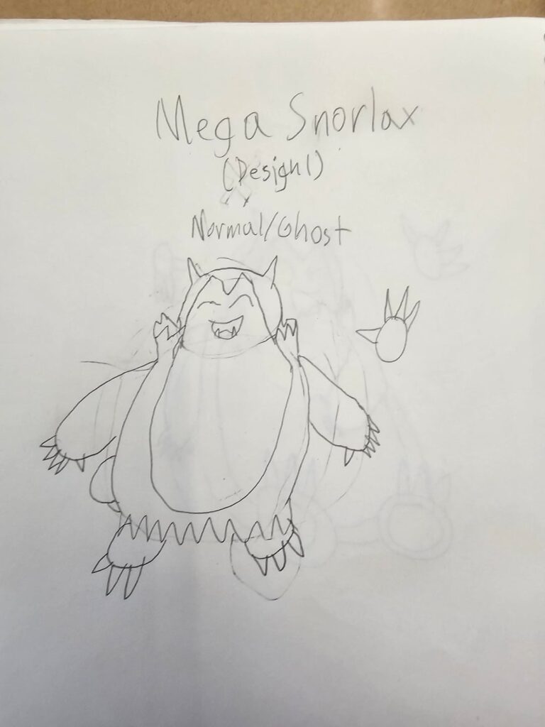 I designed 2 mega snorlaxs