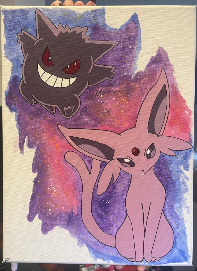 My girlfriend made this for a friend of mine.