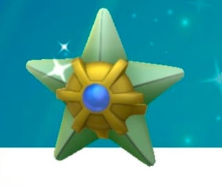 Seems staryu's shiny changed again
