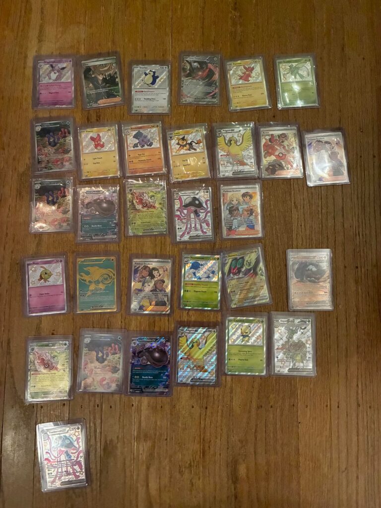 Paledean fates sticker collection