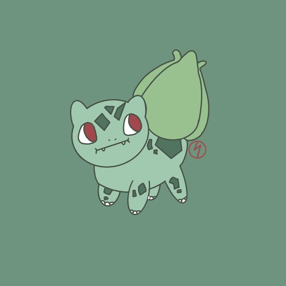 Derpy bulbasaur
