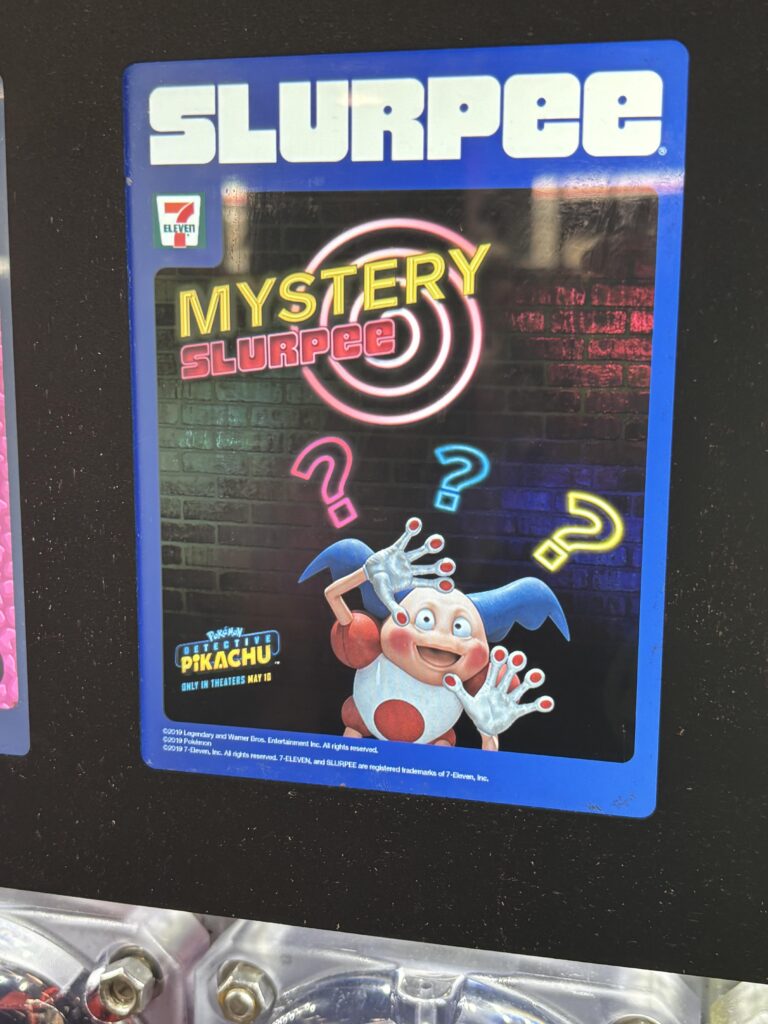 Was surprise to spot a Detective Pikachu ad in 2026
