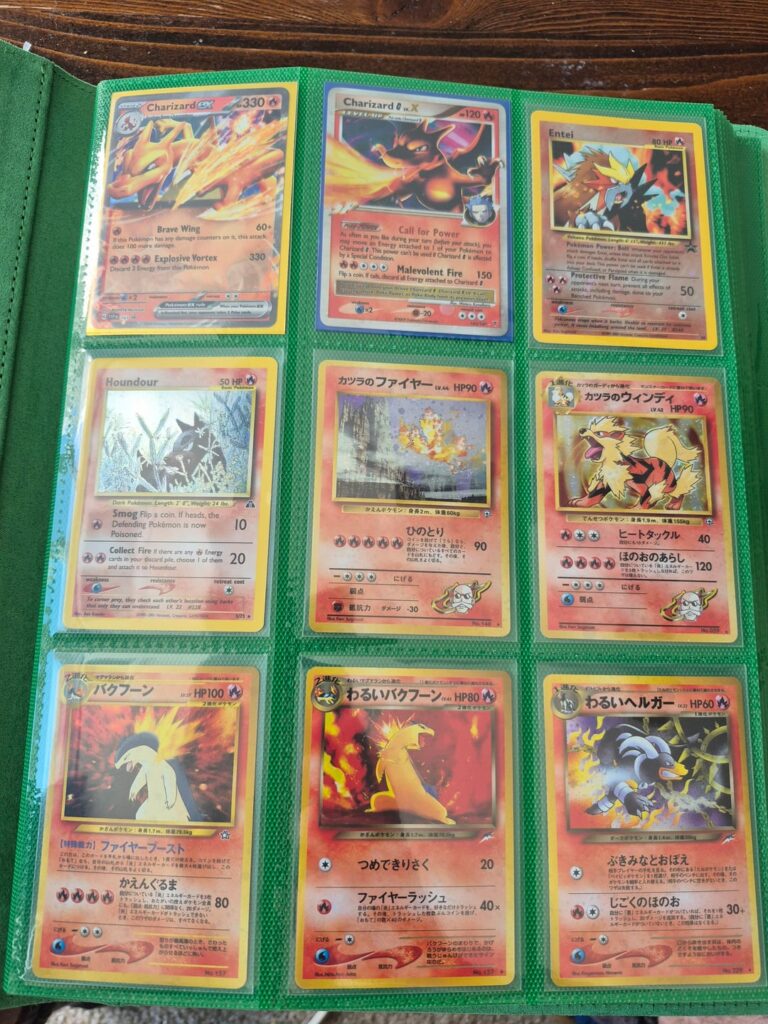 Finally pulled my girlfriends old pokemon cards out of the closet to them in a proper binder and there's plenty more I need to go through.