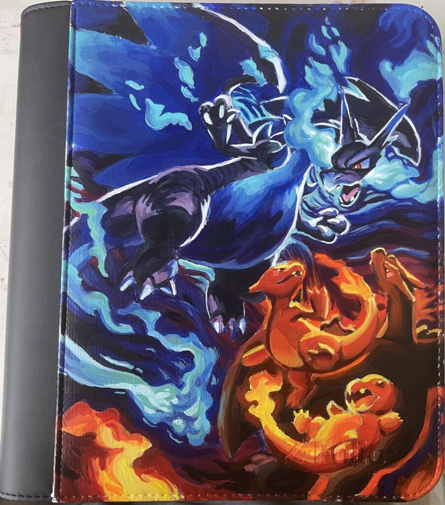 Painted my first binder!