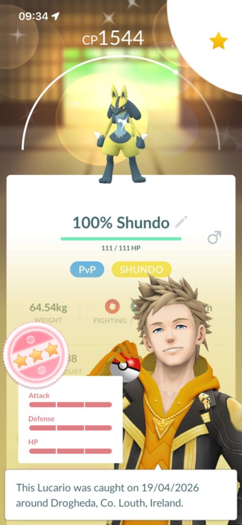My first shundo