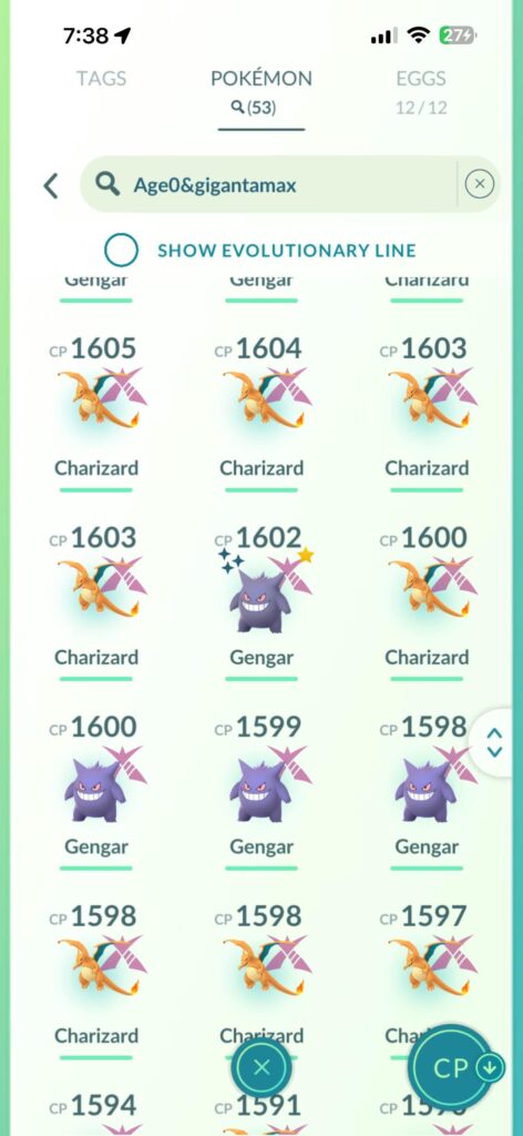 Is Go Replay’s gigantamax shiny rates 1/64 or 1/20?