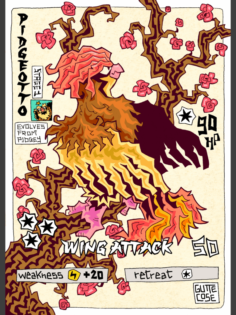 Sono arrivato al numero 17, con Pidgeotto