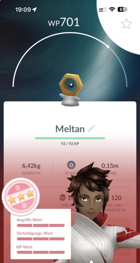 I caught my first hundo today