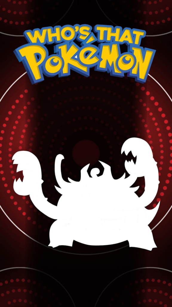 Who’s That Pokemon? Number 003