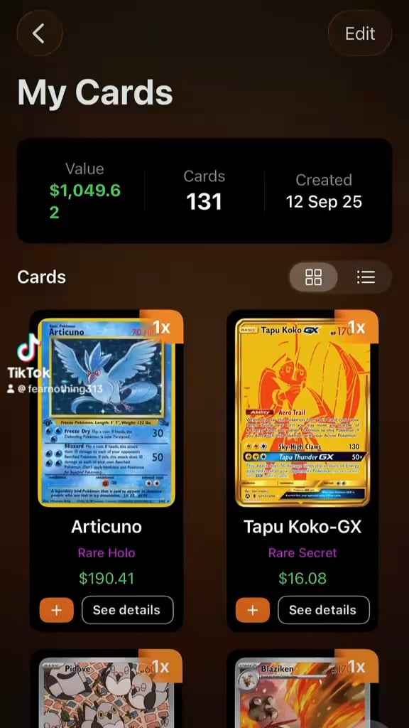 My Pokemon collection growing