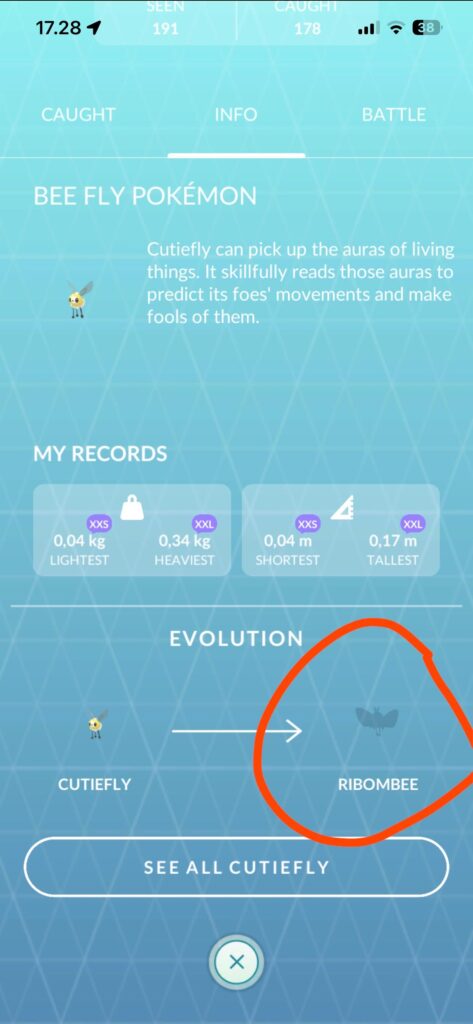 Why isn’t it showing my Ribombee