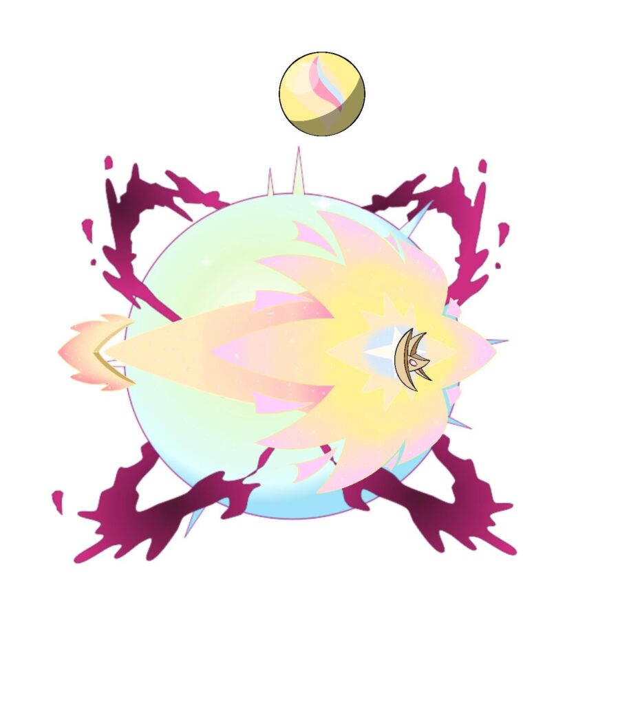 Forgot to post this mega Cresselia design i did a few weeks ago.