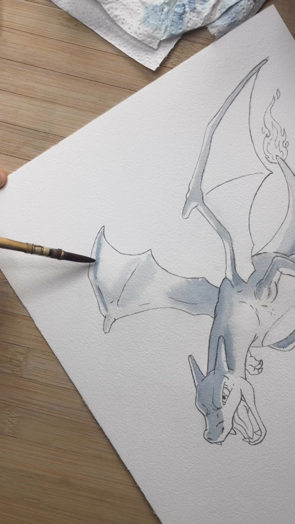 [OC] Charizard seconds before fireblast 🔥