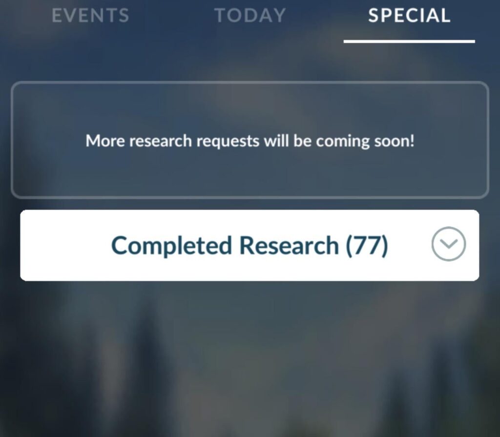 How do I get more Special Research?