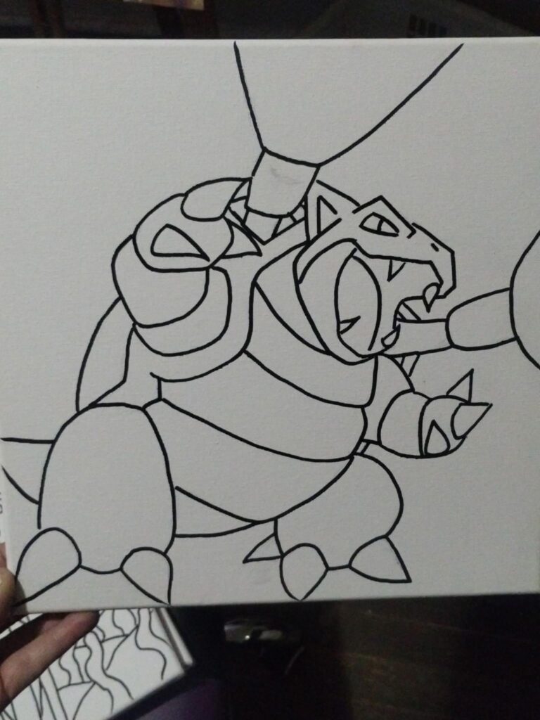 Pokemon Painting I am working on hope you all like it