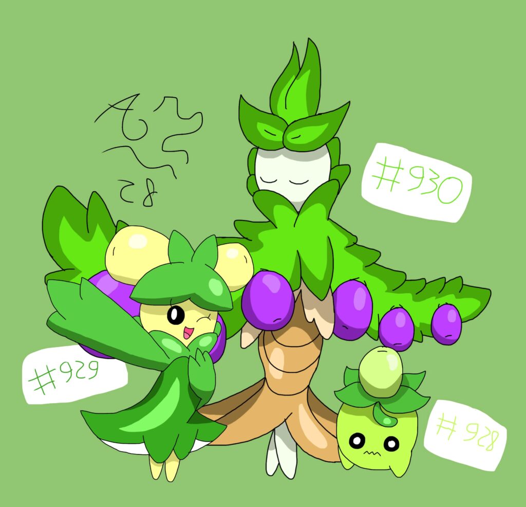 The smoliv's evolution line (OC)