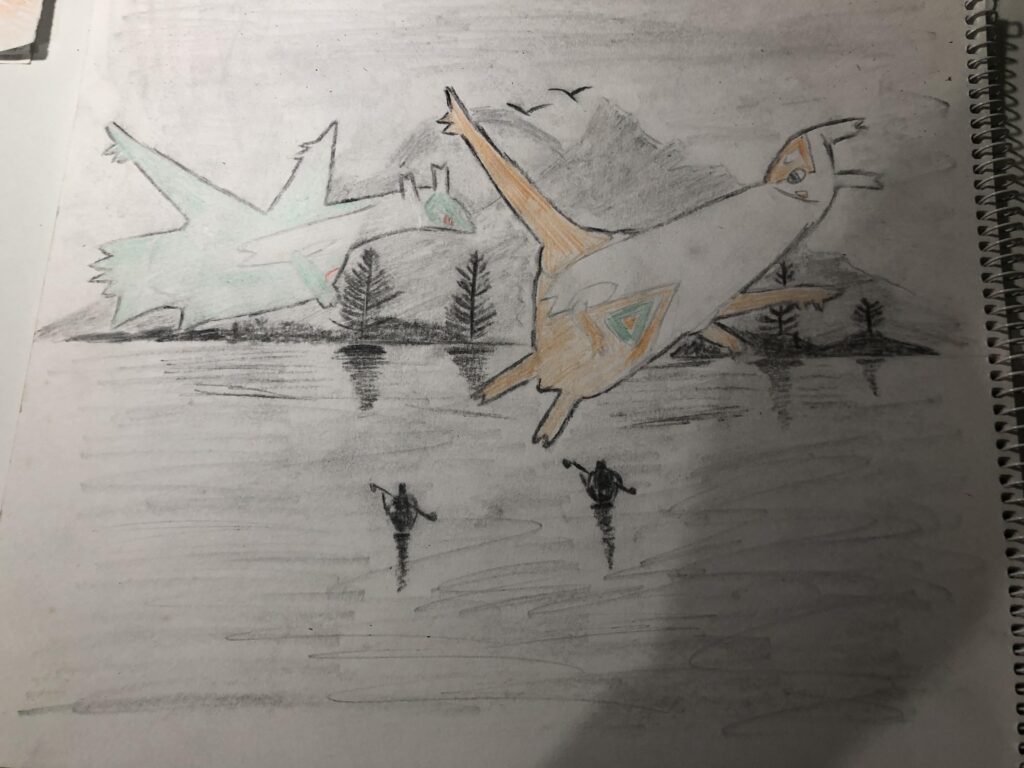 [OC] latios and latias