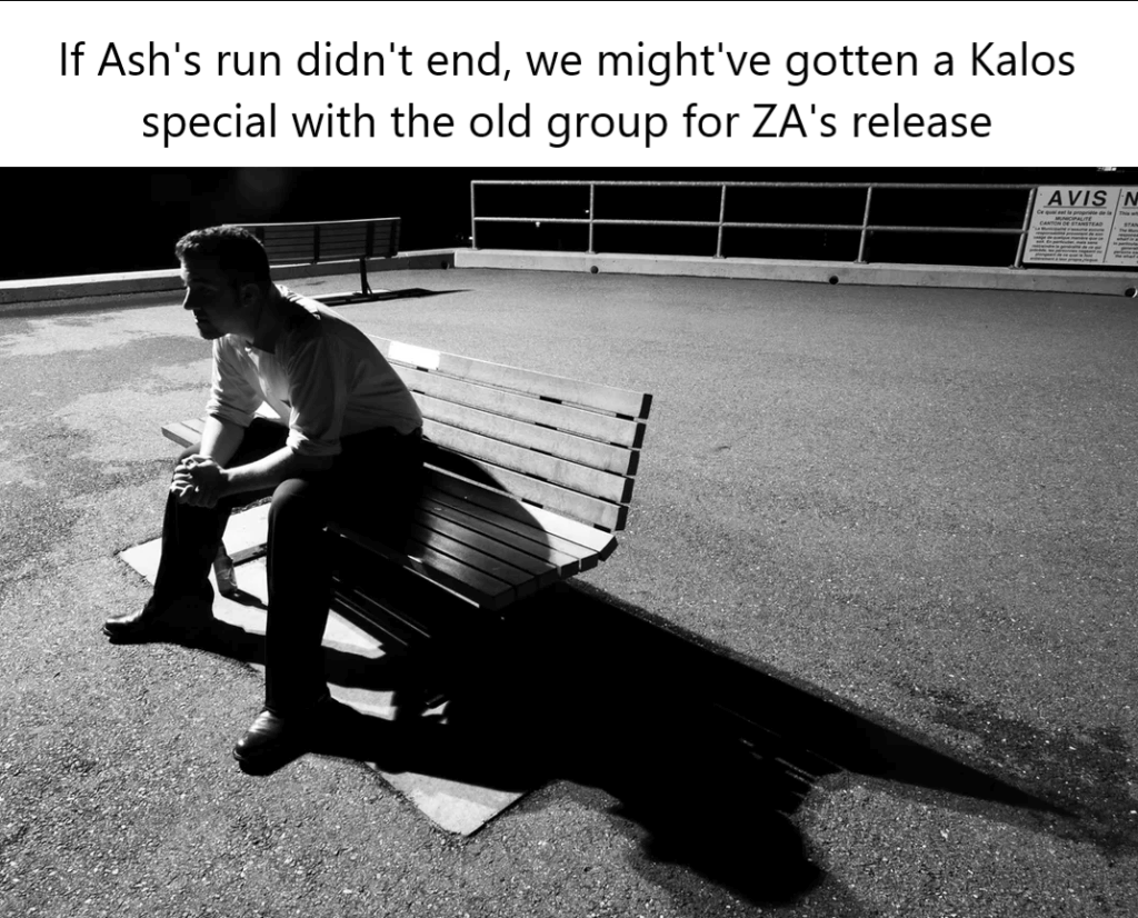 I just want to see them all together again man...
