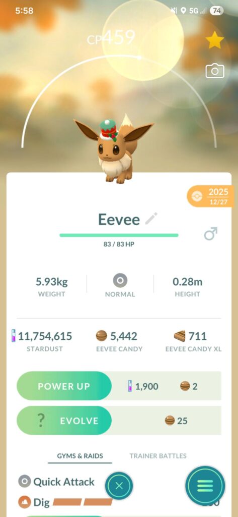 Which evolution looks best with this hat?