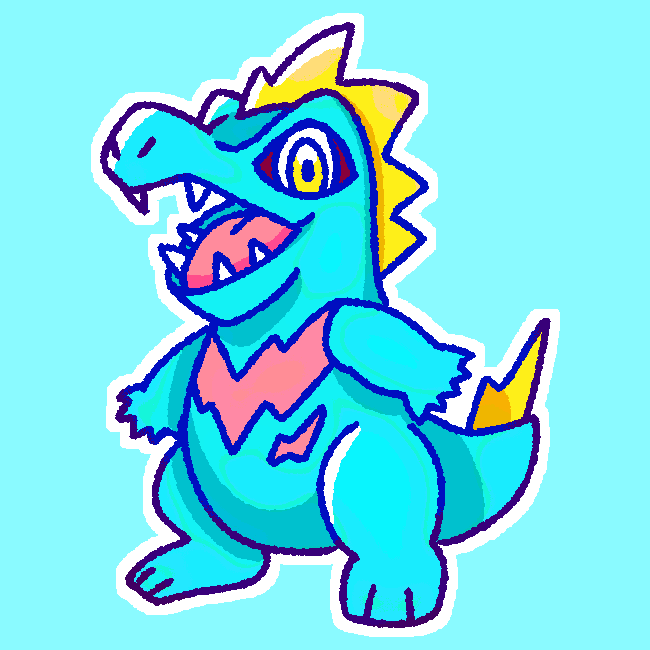 Electric Totodile (OC)