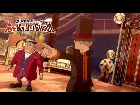 Professor Layton and the New World of Steam – Trailer