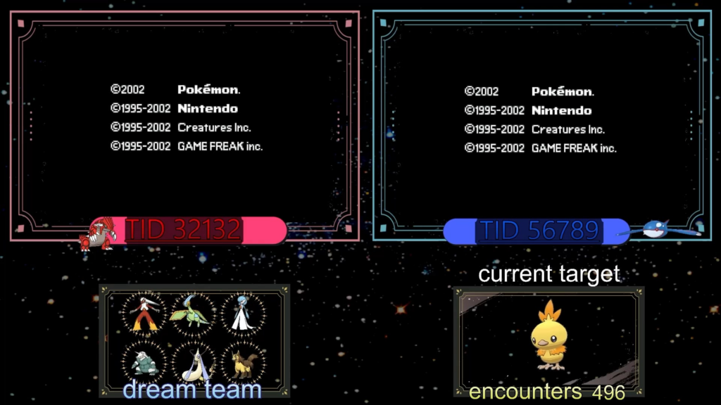 New shiny hunting setup WIP