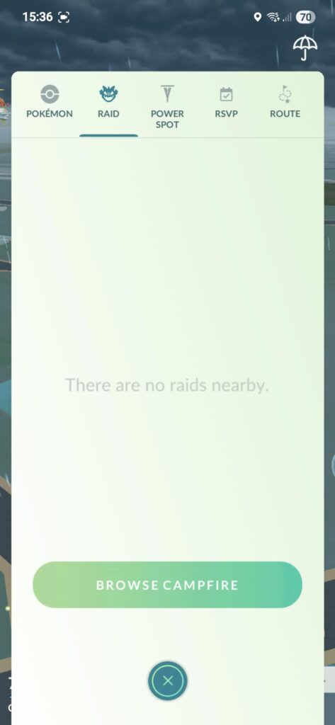 Fashion Raid Day event not switched on in my area.