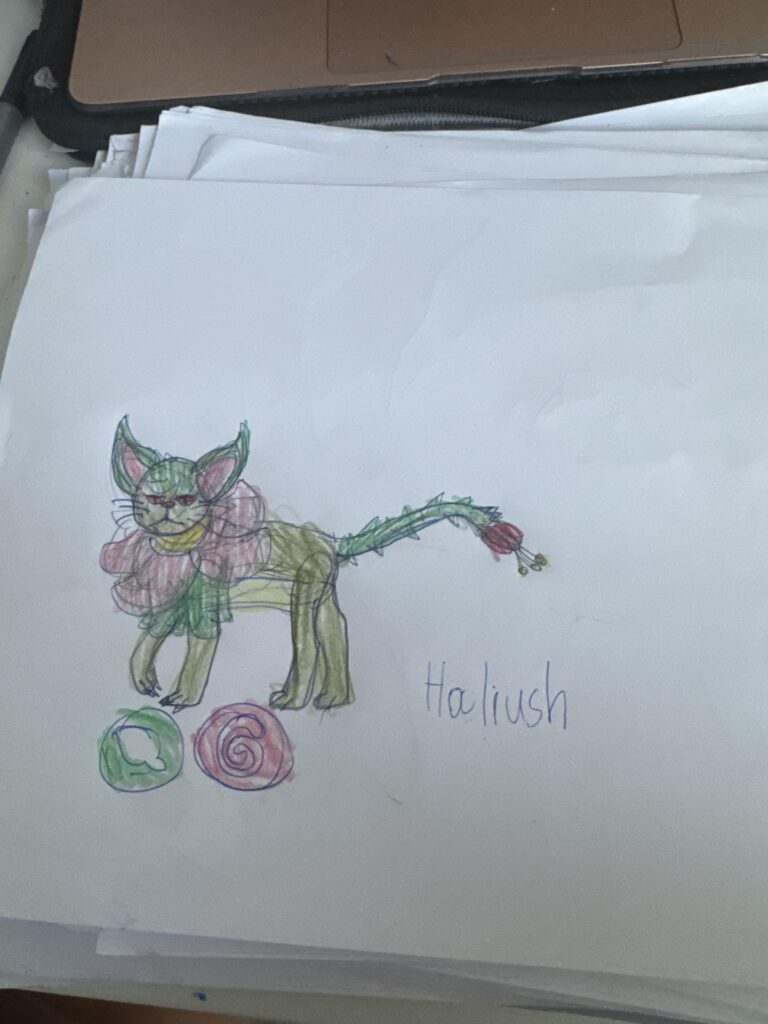 Haliush, a mythical Pokemon for my region!
