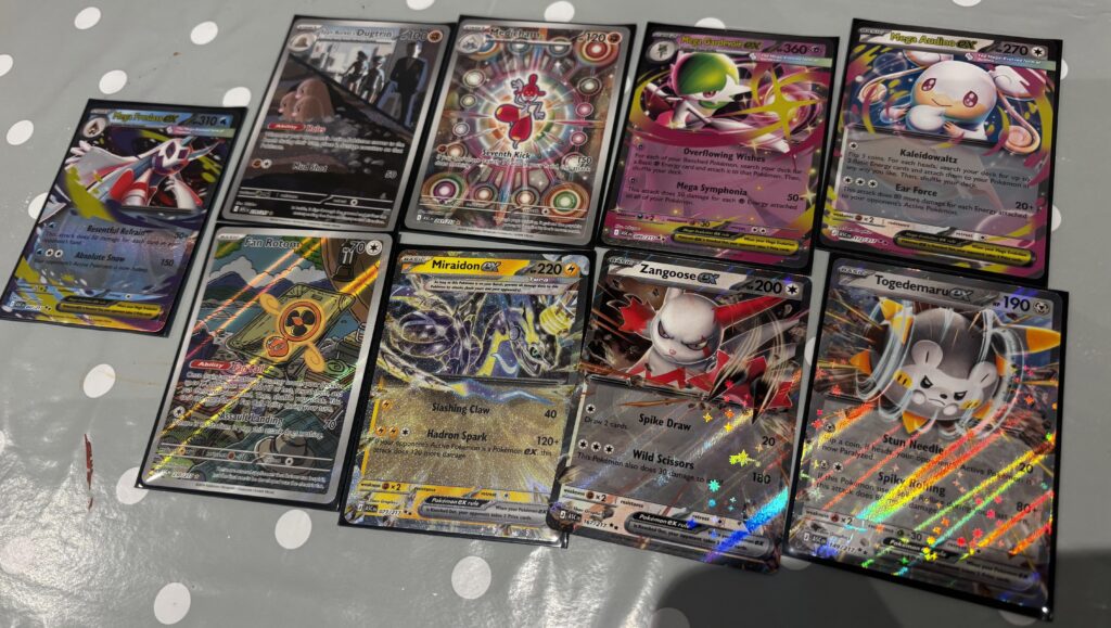 Pulls from 30 AH packs…