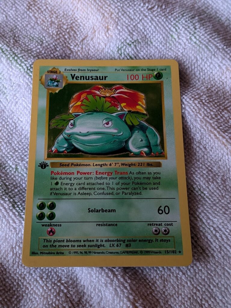 Curious about my 1st gen Holo cards