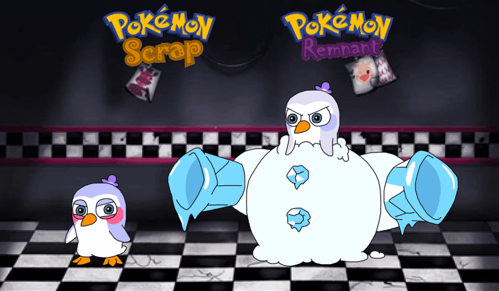 Day 16 of the FNAF-inspired fakedex- Ice types. Yeah, these are the only ones