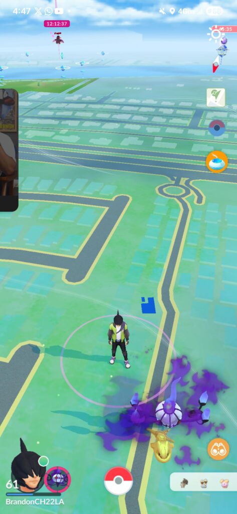 Chandelure riding?