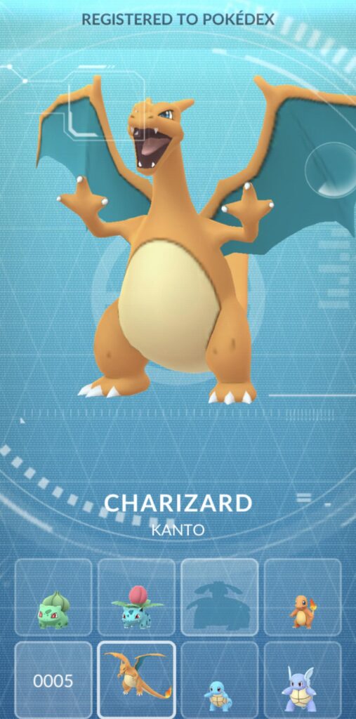 I’ve been playing on and off since 2016 and I finally finally have a charizard