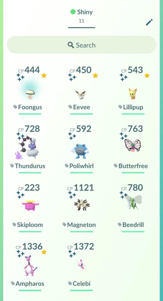 Any rare Pokémon here?